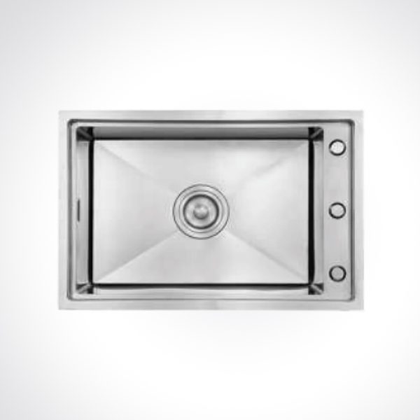 CM 6545 CR Single Bowl 650 X 450 cm Stainless Steel Sink