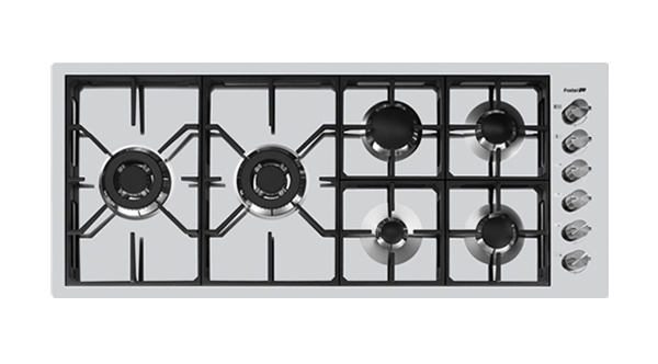 FOSTER 120cm Brushed Stainless Steel Gas Hob