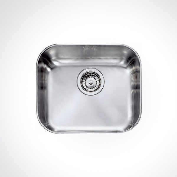 CM CINZIA-UNDERTOP Single Bowl Sink Satin Finish F3 34.2 X 41 cm