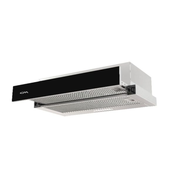 CM F6 Black Glass Undercabinet Hood