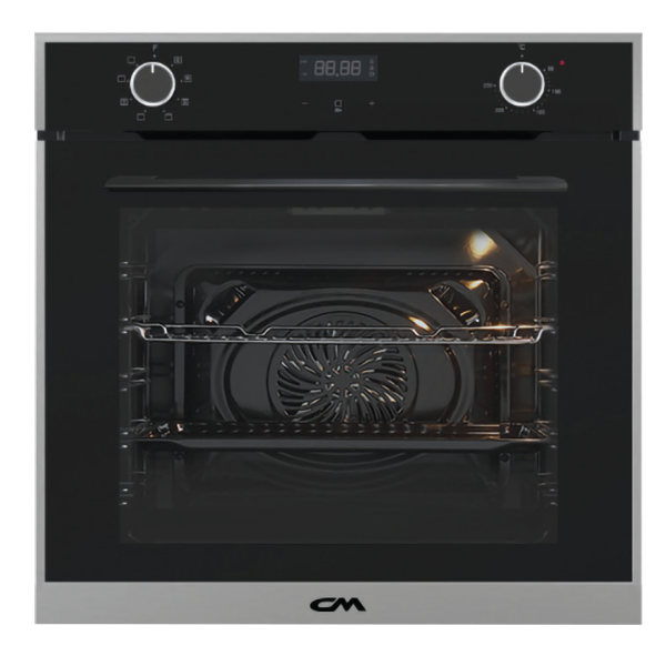 CM Milano Inox - 60CM Built-in Electric Oven 74L