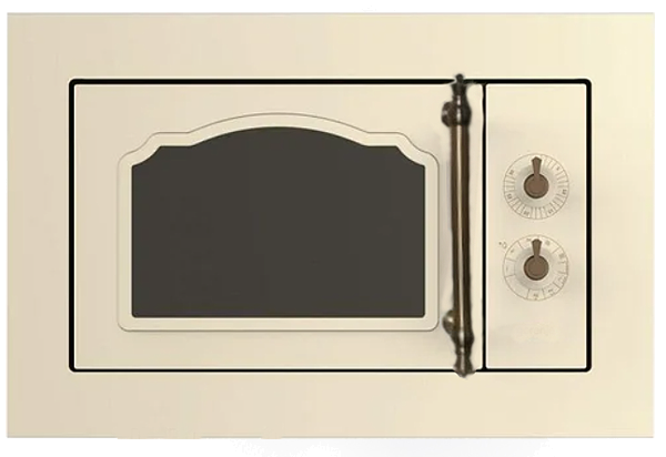 CM CLASSICO 60 Built-In Microwave Ivory 60cm