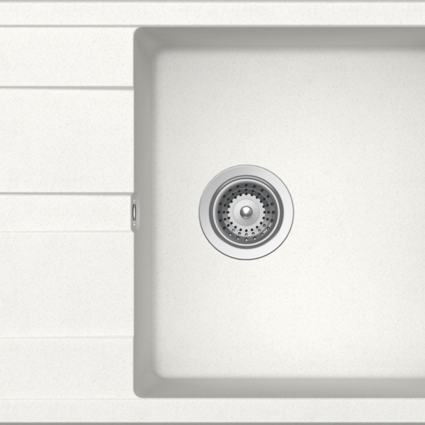 Schock RONDA D100L Single Bowl Alpina 65 X 50 cm Granite Sink