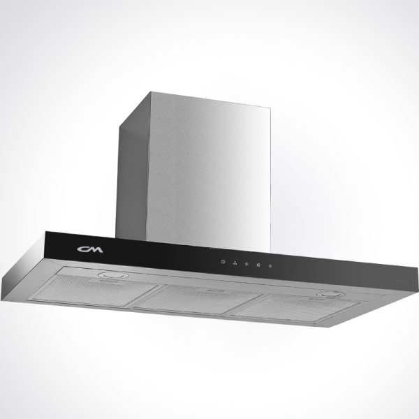 CM SWING Wall-Mounted Stainless Steel Touch Switch With Hand Sensor Hood - 90cm