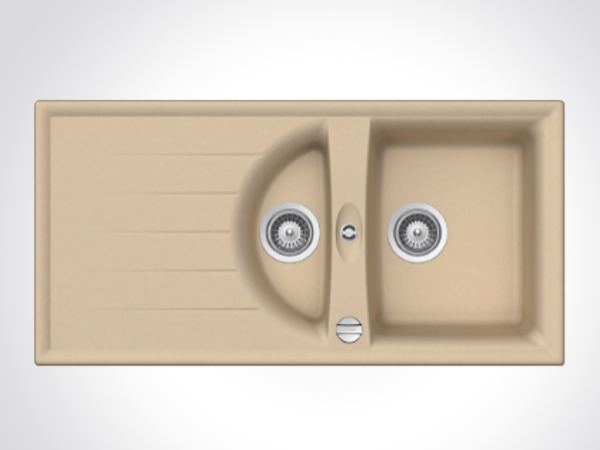 Schock Genius D-150 Moonstone – 1.5 Bowl Granite Sink