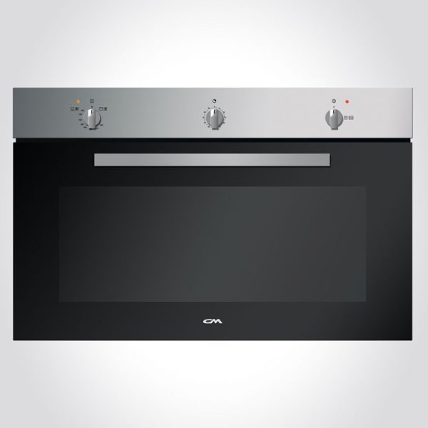 CM TIME F9XL FGS Built-In Multifunction Gas Oven Stainless Steel (Inox) 90cm