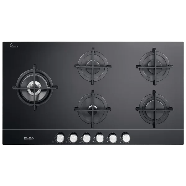 ELBA ELIO 95-565 CG Built-In Glass Hobs 90cm