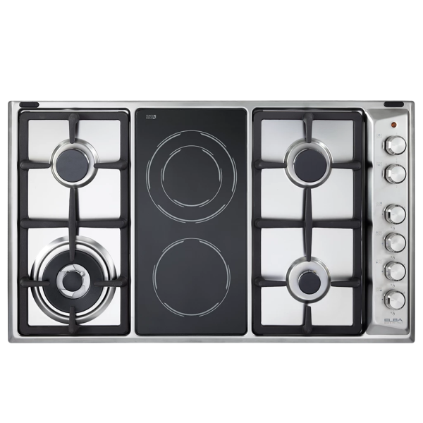 ELBA EN95-425 XD Built-In Hybrid Gas / Electric Hob 90cm