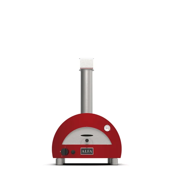 Alfa Moderno Portable Pizza Oven - 55cm - Red
