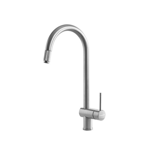 FOSTER 8491 100 VOLTA Single lever mixer tap with rotating barrel