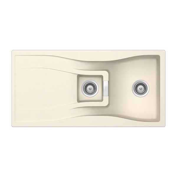 Schock Waterfall D150 Magnolia - 1.5 Bowl Granite Sink