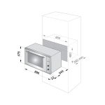 ELBA 109-51 X Wall Oven
