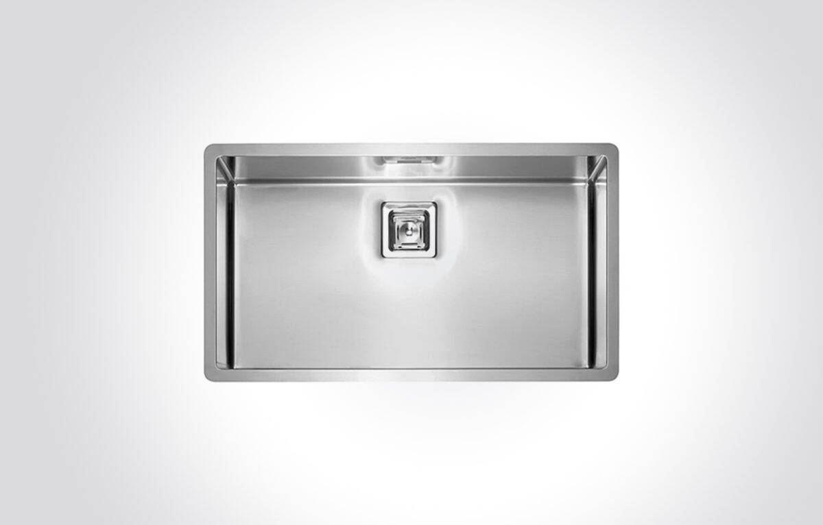 CM PYPER-UNDERTOP Single Bowl 77 X 45 cm Sink Satin Finish F3 - Image 1