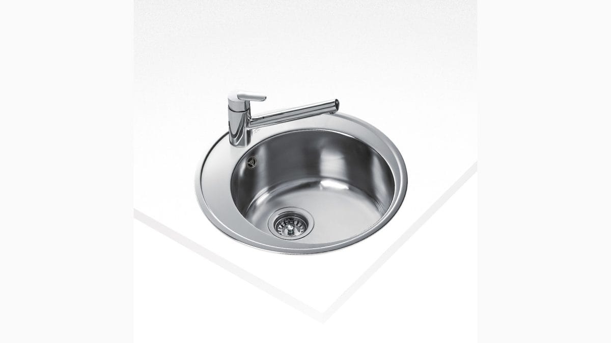 TEKA EASY Centroval Inset Stainless Steel Sink One bowl - Image 1