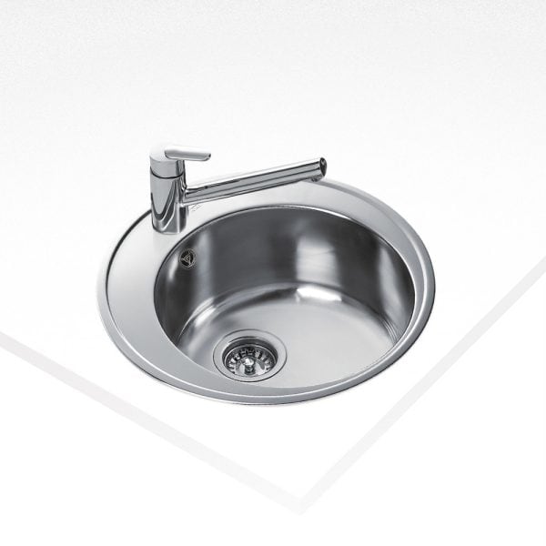 TEKA EASY Centroval Inset Stainless Steel Sink One bowl