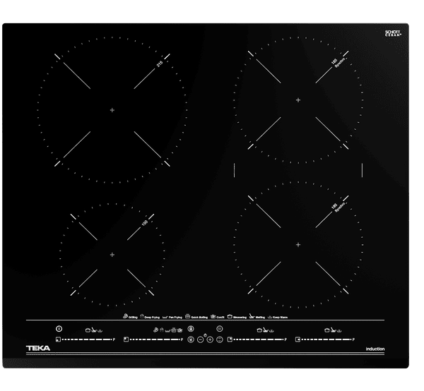 TEKA TOTAL IZC 64630 BK MST 60cm Induction Hob with Direct Functions MultiSlider and 4 zones