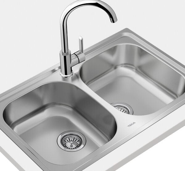 Teka TOTAL Universe 80 T-XP 2B Inset stainless steel sink in 80 cm