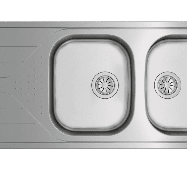 Teka TOTAL Universe 80 T-XP 2B 1D Inset Reversible Stainless Steel Sink - 116cm