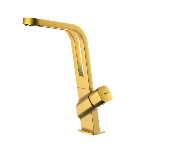 TEKA MAESTRO ICO 915 Brass Single lever kitchen tap with revolutionary open spout concept