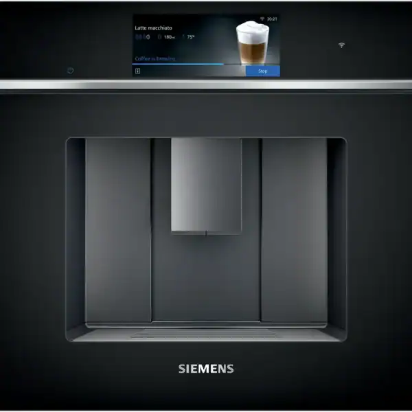 Siemens iQ700 Built-In Fully Automatic Coffee Machine black CT718L1B0
