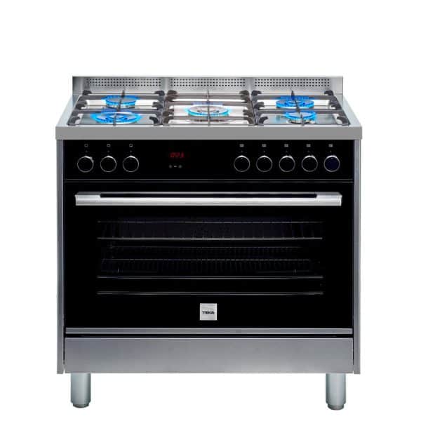 TEKA MAESTRO FS3FF L90 GG S/S Free Standing Cooker Gas Hob + Gas Oven - 90cm