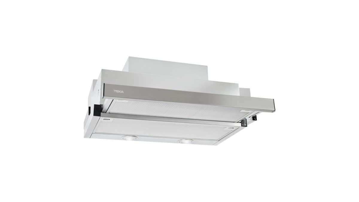 TEKA TOTAL CNL 6610 60cm Pull-out Hood with Finger Print Proof front panel and 2+1 speeds - Image 1