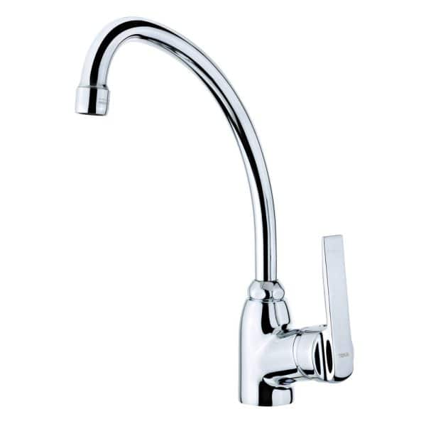 TEKA EASY IN 912 Single Lever Kitchen Tap with high spout and anti-scale areator