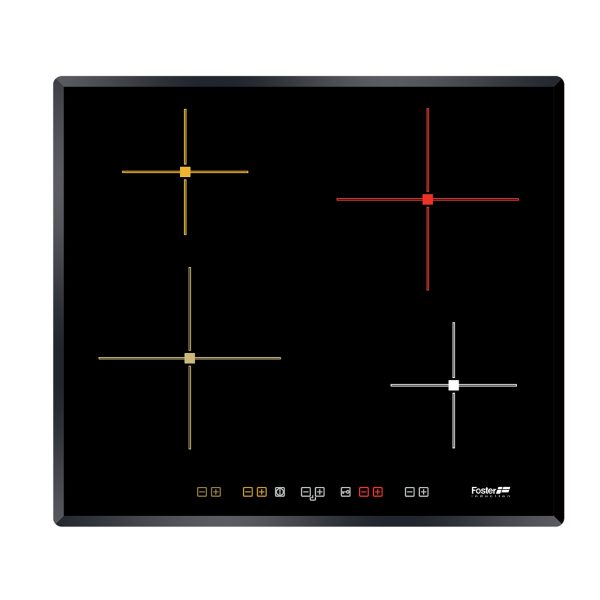 FOSTER 60cm Black Ceramic Glass Induction Hob