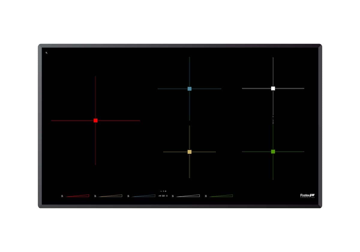 FOSTER 84cm Black Ceramic Glass Induction Hob - Image 1