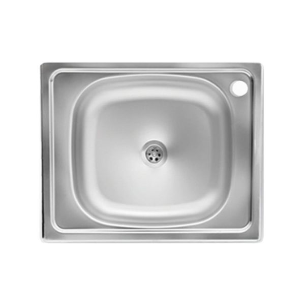 ELITE AE500 Single Bowl Stainless Steel Sink 40X50 cm