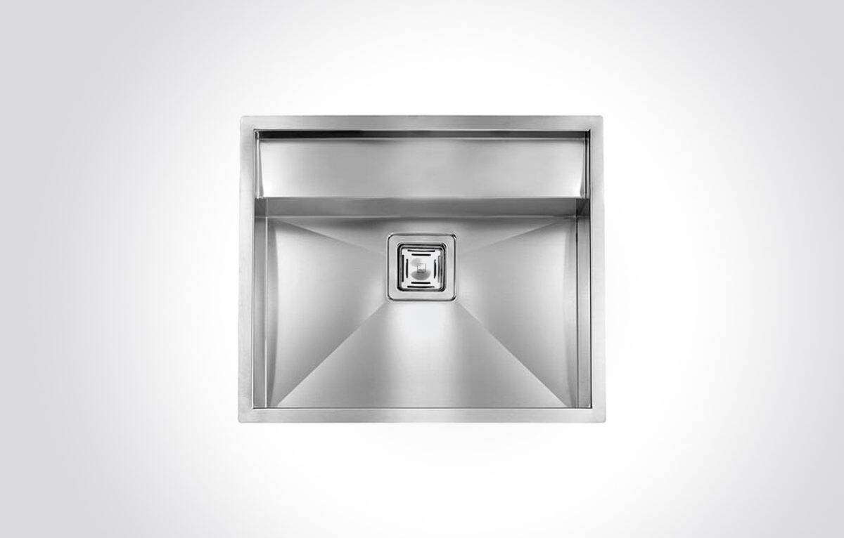 CM FILOQUADRA-UNDERTOP Single Bowl Sink Satin Finish F3 45 X 45 cm - Image 1