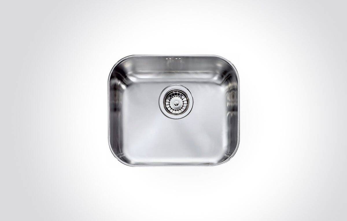 CM CINZIA-UNDERTOP Single Bowl Sink Satin Finish F3 34.2 X 41 cm - Image 1