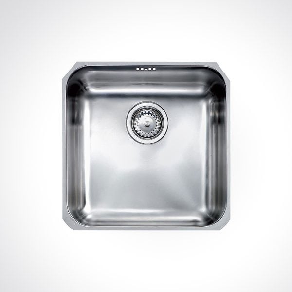 CM CINZIA-UNDERTOP Single Bowl Sink 40 X 40 cm Satin Finish F3