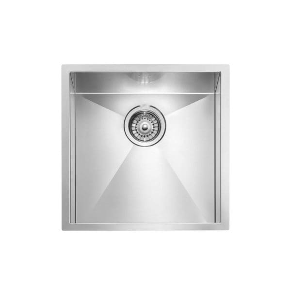 Stainless steel kitchen sink with single basin, modern design, and durable build, perfect for contemporary kitchens and efficient meal prep. High-quality materials ensure long-lasting performance.