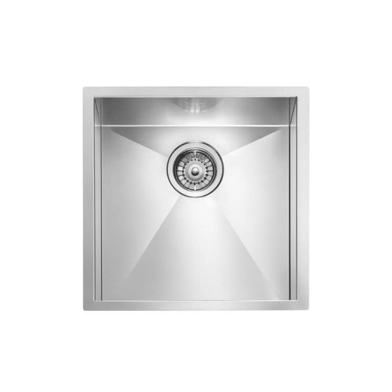 Stainless steel kitchen sink with single basin, modern design, and durable build, perfect for contemporary kitchens and efficient meal prep. High-quality materials ensure long-lasting performance.