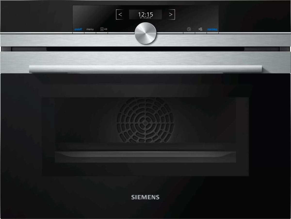 Siemens Built-In Compact Oven With Microwave Function 60cm Stainless Steel - Image 1