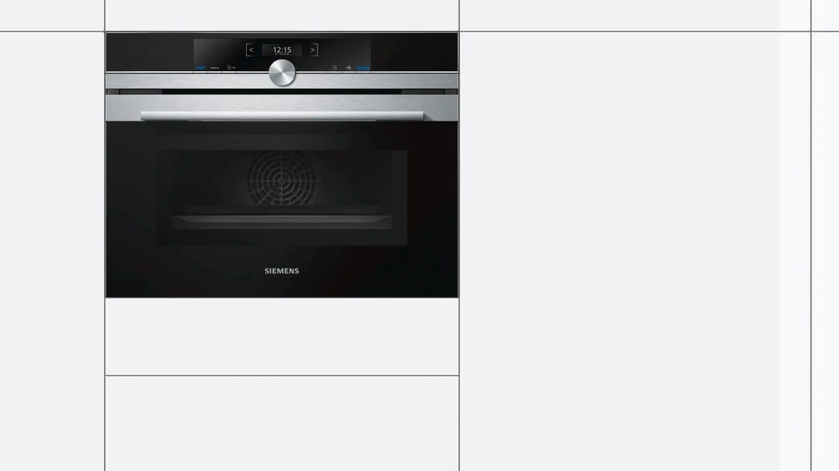 Siemens Built-In Compact Oven With Microwave Function 60cm Stainless Steel - Image 6