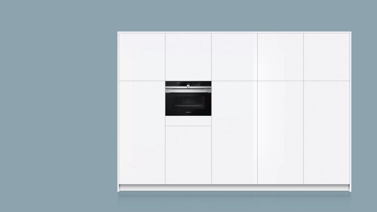 Siemens Built-In Compact Oven With Microwave Function 60cm Stainless Steel - Image 3