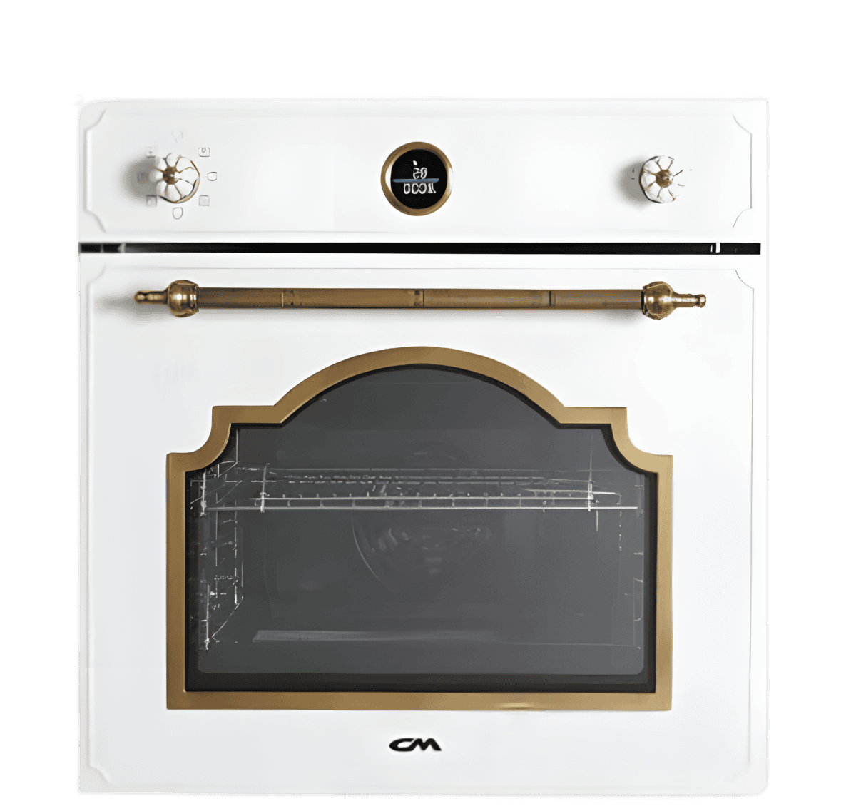 CM CLASSICO WHITE – 60cm Built-In Electric Oven 65L - Image 1
