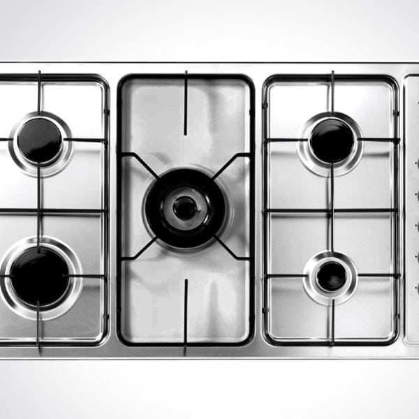 CM DELUX 90 Stainless Steel Hob 90cm