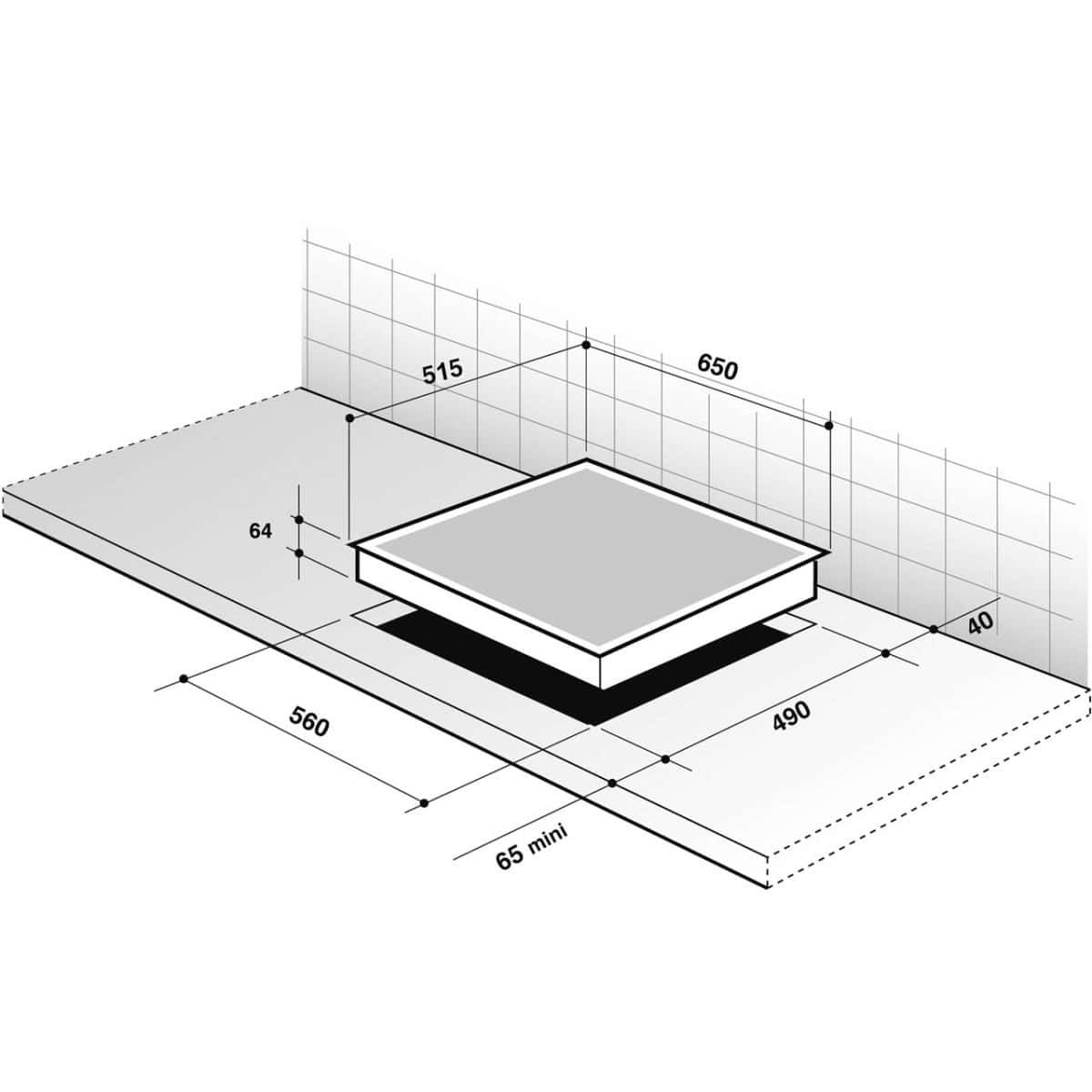 De Dietrich DPI7684XT Induction Hob with Perfect Sensor Probe 65cm - Image 2