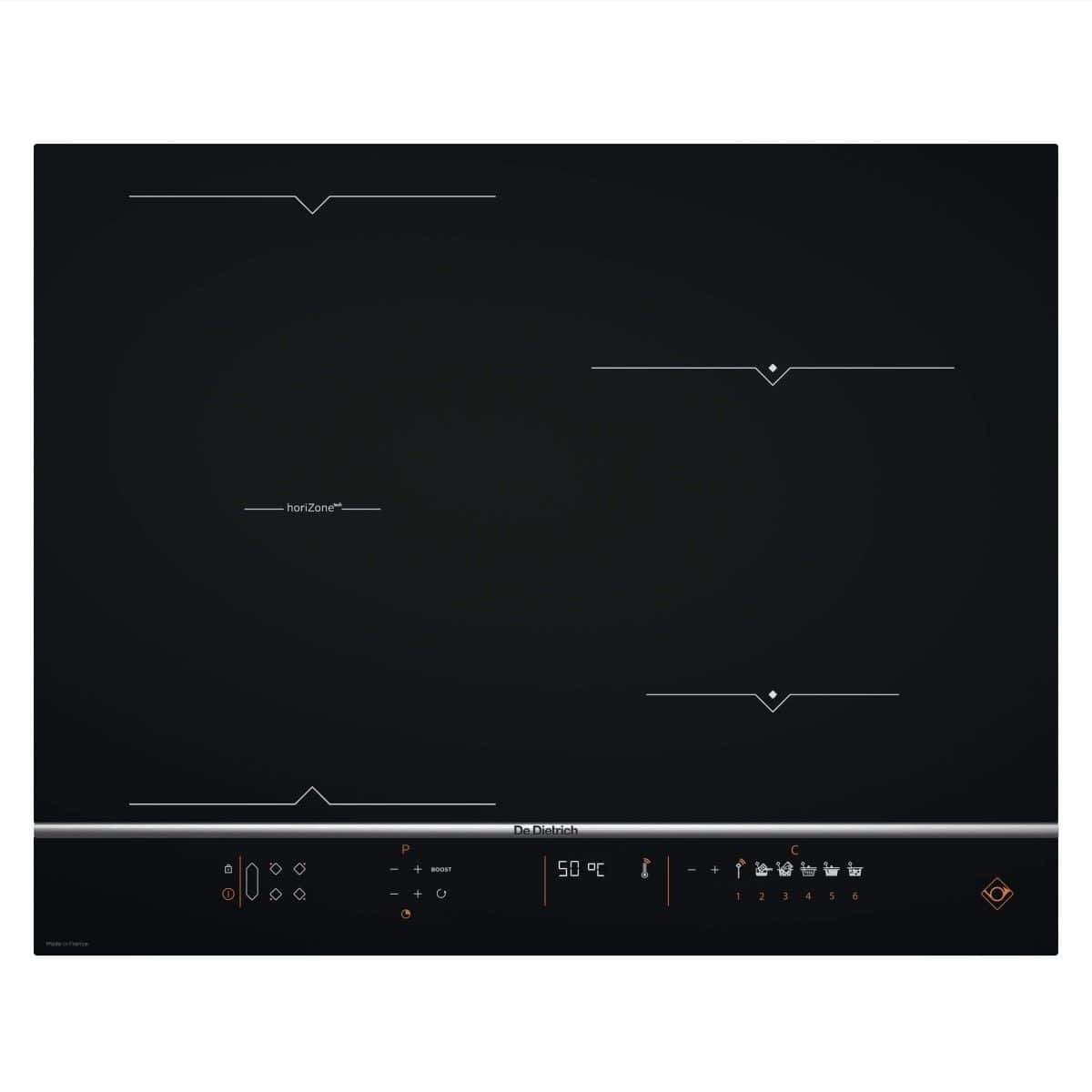 De Dietrich DPI7684XT Induction Hob with Perfect Sensor Probe 65cm - Image 1