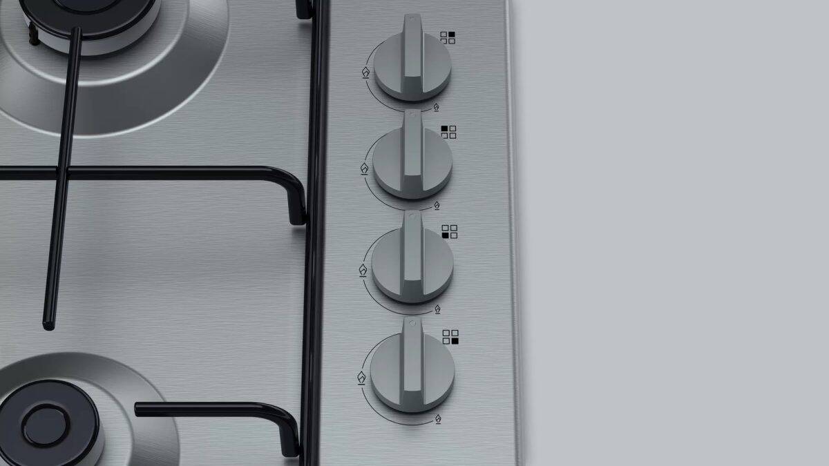 Siemens Built-In 60cm Gas Hob Stainless Steel - Image 5