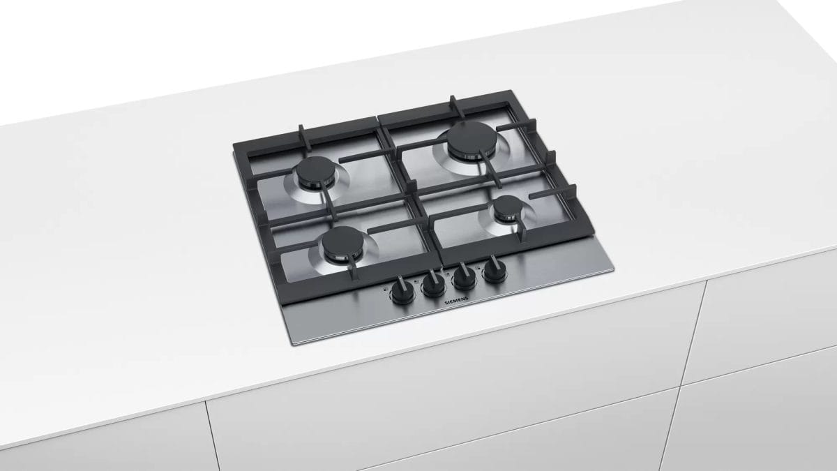 Siemens Gas Hob 60cm Stainless Steel - Image 2