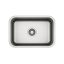 Stainless steel kitchen sink with durable single basin and modern design, perfect for gourmet chefs and home cooks. Ideal for kitchen remodeling, countertops, and built-in sink installations.
