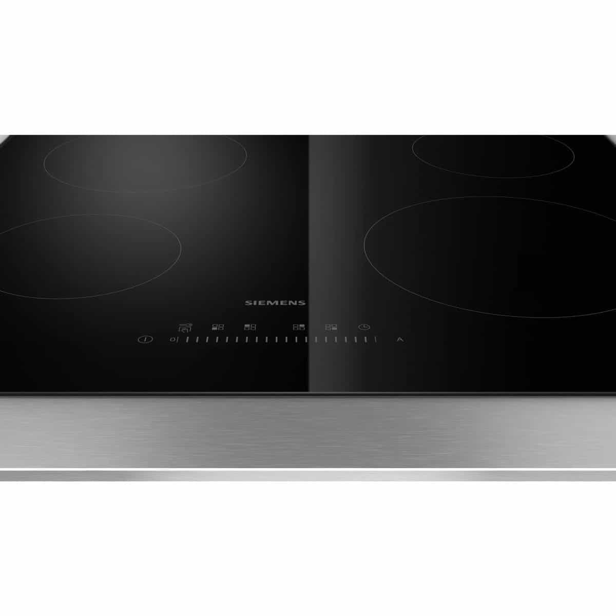 Siemens Built-In 60cm Ceramic Electric Hob Touch Slide Black - Image 2