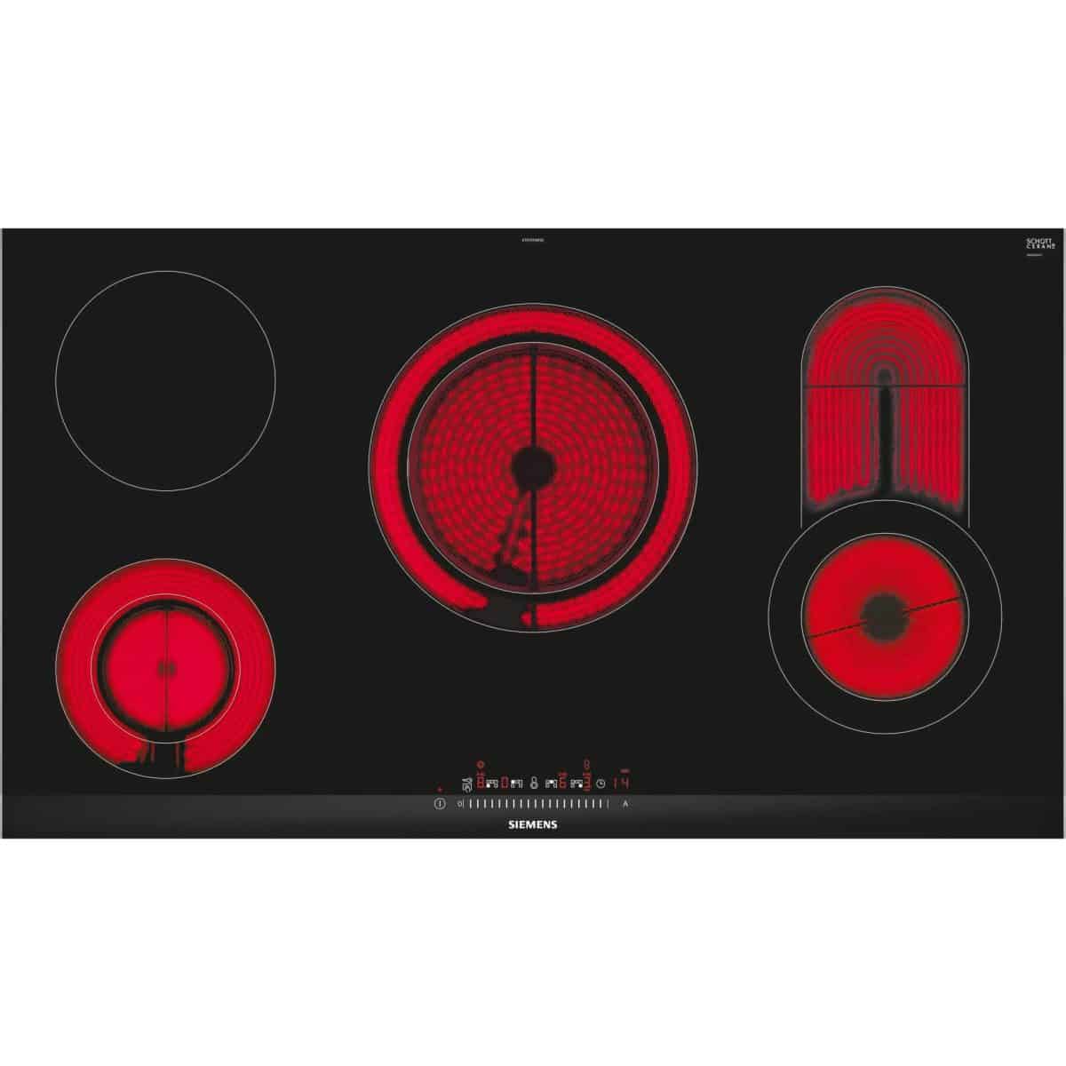 Siemens Built-In 90cm Ceramic Electric Hob Black - Image 1