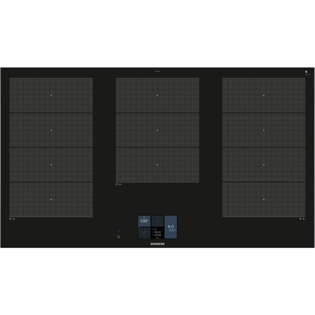 Siemens 90cm Induction Hob with Remote Monitoring and Control Black - Image 1