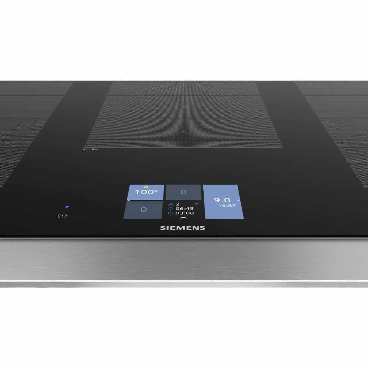 Siemens 90cm Induction Hob with Remote Monitoring and Control Black - Image 4