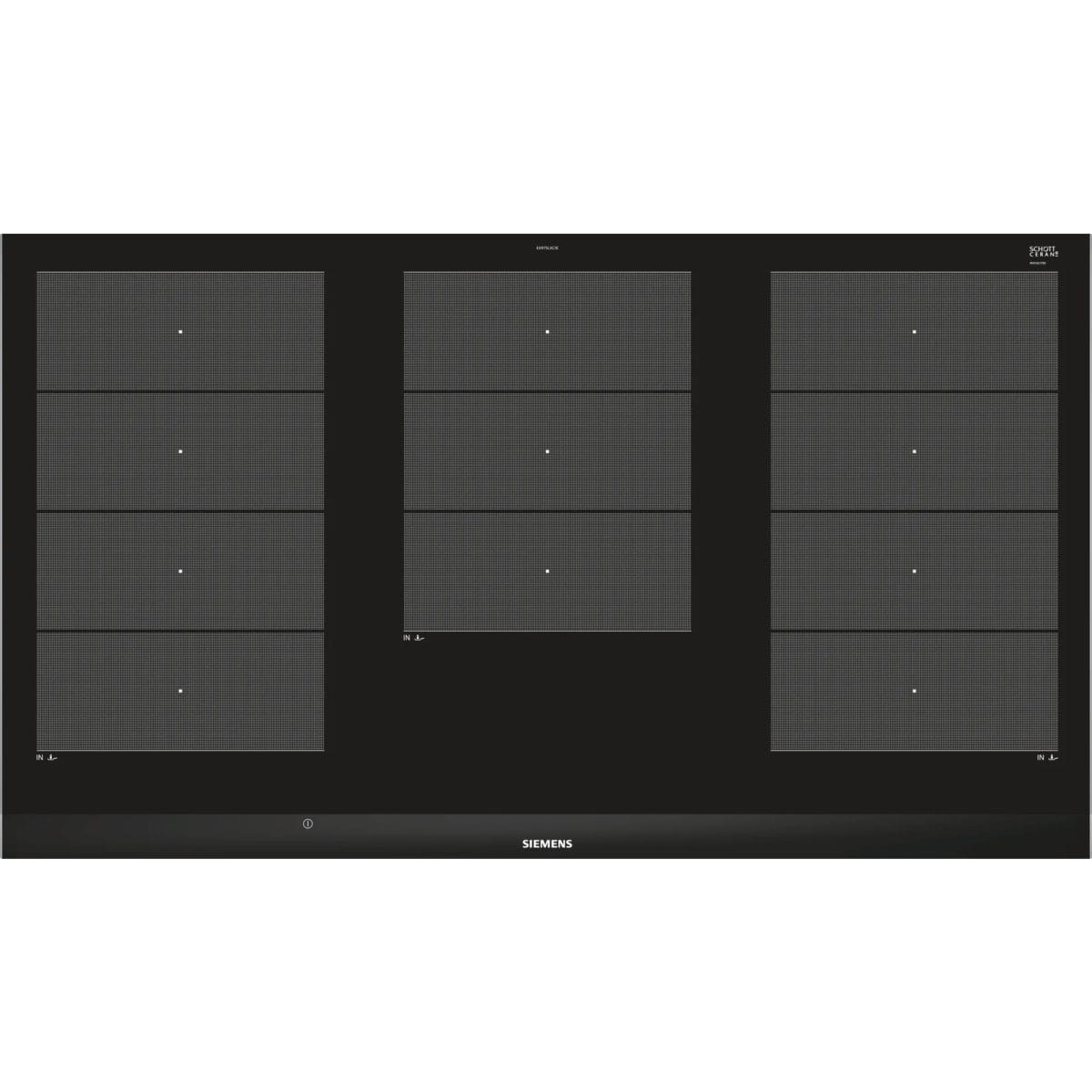 Siemens Built-In Ceramic Induction Hob 90cm Black - Image 2